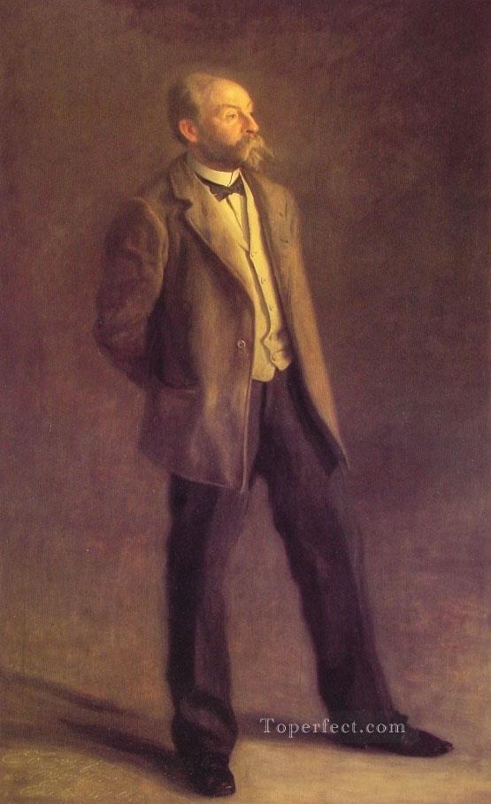 ジョン・マクルーア・ハミルトン・リアリズムの肖像画 トーマス・イーキンス油絵